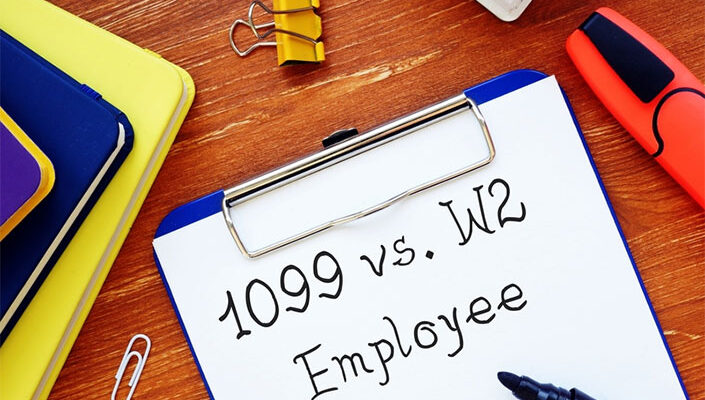 1099 vs. W2 for your taxes